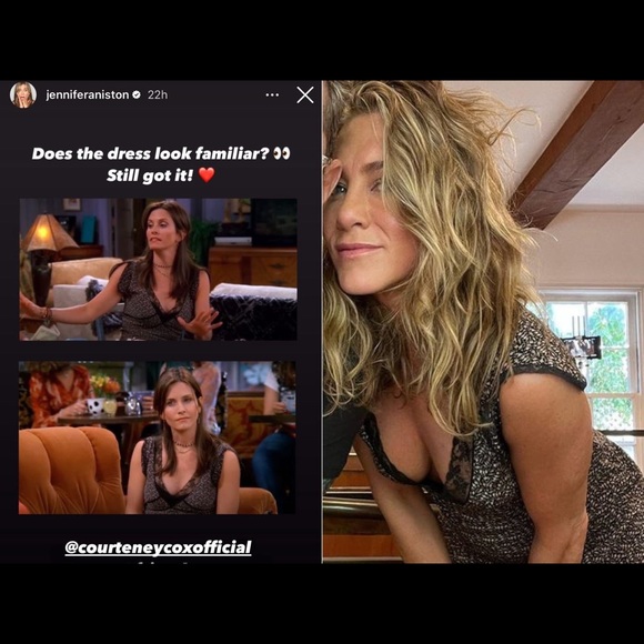Alt. Version of Famous Dress that Jennifer Aniston Stole from the Set of Friends - Picture 12 of 13